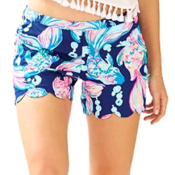 NWOT LILY PULITZER Magnolia Shorts Going Coastal Size 0 - Picture 1 of 4